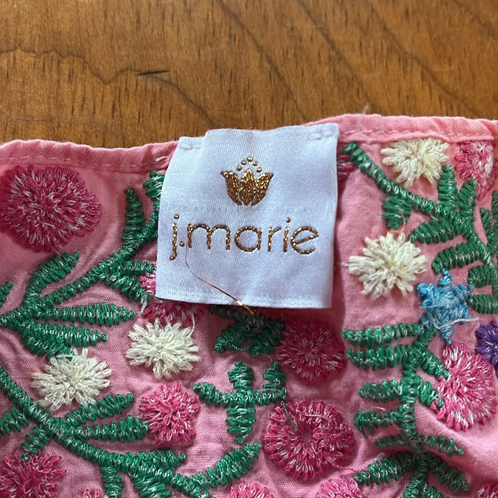 J Marie | embroidered floral dress - Picture 6 of 7